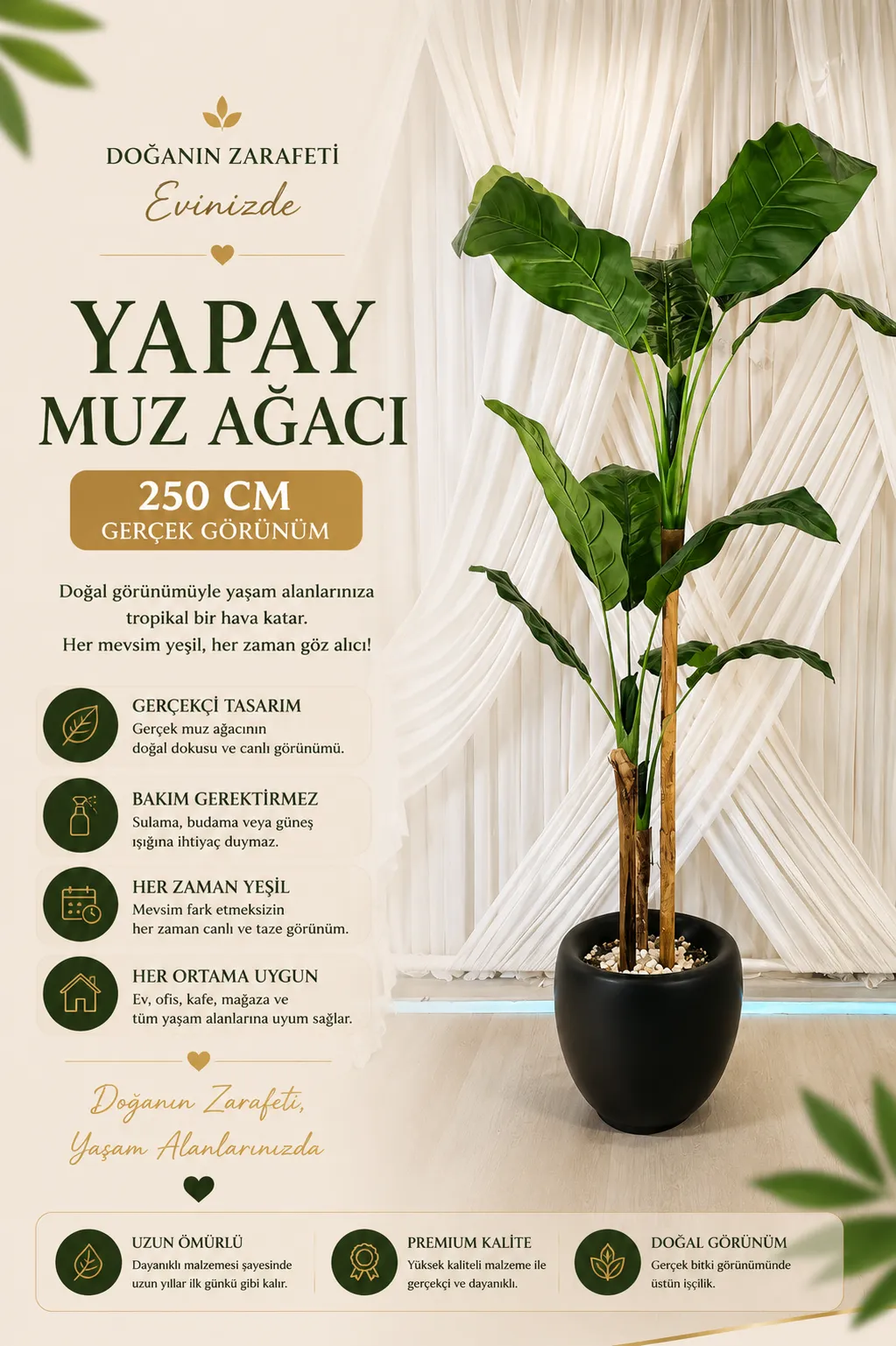 Yapay Ağaç Dekoru 2