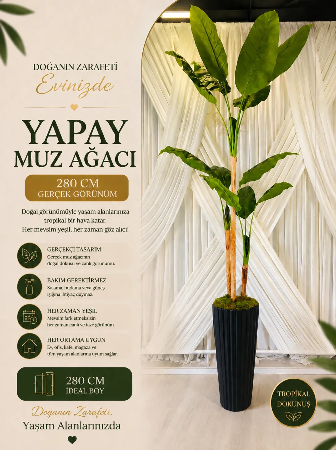 Yapay Ağaç Dekoru 7